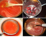 Foto del paso 3 de la receta: Flan de sandia y arándanos