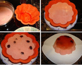 Foto del paso 5 de la receta: Flan de sandia y arándanos