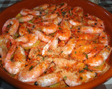 Foto del paso 6 de la receta: Gambas al horno con patatas