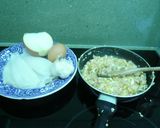Foto del paso 1 de la receta: Calamares rellenos de jamon y huevo cocido