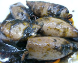 Foto del paso 5 de la receta: Calamares rellenos de jamon y huevo cocido