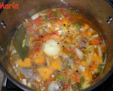 Foto del paso 1 de la receta: Judías canela con hijiki, calabacín y calabaza