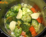 Foto del paso 1 de la receta: Crema de calabaza y brócoli