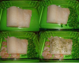 Foto del paso 2 de la receta: Bacalao con gambitas y piñones