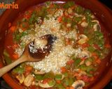 Foto del paso 2 de la receta: Cazuela de arroz con boquerones