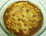 Foto del paso 8 de la receta: Pastel salado de champiñon, queso y jamón a mi estilo