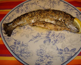 Foto del paso 3 de la receta: Trucha con crujiente de sésamo