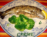 Foto del paso 4 de la receta: Trucha con crujiente de sésamo