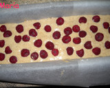 Foto del paso 8 de la receta: Cake integral de naranja y frambuesas