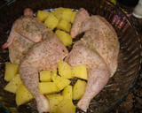 Foto del paso 3 de la receta: Picantones asados con patatas picantitos