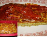Foto del paso 8 de la receta: Pastel de brócoli con crujiente de jamón