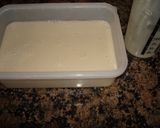 A picture of step 2 of Chufa Horchata Granita.