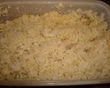 A picture of step 4 of Chufa Horchata Granita.