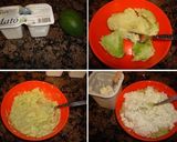 Foto del paso 1 de la receta: Copa de crema de aguacate y requesón
