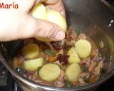 Foto del paso 2 de la receta: Chipirones con patatas y ñoras