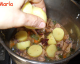 Foto del paso 2 de la receta: Chipirones con patatas y ñoras