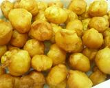 Foto del paso 5 de la receta: Buñuelos de chocolate, moka, nata y crema pastelera