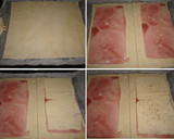 Foto del paso 1 de la receta: Hojaldres de jamón, queso y dulce de membrillo