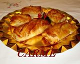 Foto del paso 5 de la receta: Hojaldres de jamón, queso y dulce de membrillo