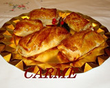 Foto del paso 5 de la receta: Hojaldres de jamón, queso y dulce de membrillo