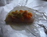 Foto del paso 8 de la receta: Merluza en papillote, con verduras