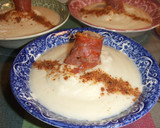 Foto del paso 4 de la receta: Crema de coliflor con almendras y crujiente de jamón