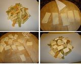Foto del paso 1 de la receta: Ensalada tibia de pasta, queso brie y jamón iberico