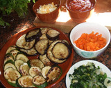 Foto del paso 2 de la receta: Gratinado de berenjenas y calabacines con queso feta