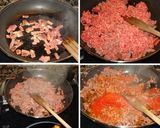Foto del paso 4 de la receta: Gratinado de berenjenas con carne y jamón