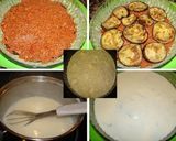 Foto del paso 6 de la receta: Gratinado de berenjenas con carne y jamón