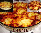 Foto del paso 9 de la receta: Gratinado de berenjenas con carne y jamón