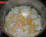 Foto del paso 1 de la receta: Pastel de repollo y maíz