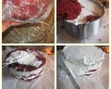 Foto del paso 4 de la receta: Pastel de terciopelo rojo (Red velvet bundt cake)