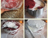 Foto del paso 4 de la receta: Pastel de terciopelo rojo (Red velvet bundt cake)