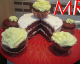 Foto del paso 6 de la receta: Pastel de terciopelo rojo (Red velvet bundt cake)