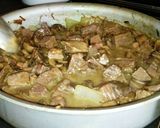 Foto del paso 3 de la receta: Cuete o peceto al vino tinto con champiñones