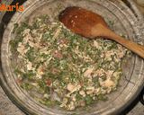 Foto del paso 2 de la receta: Albóndigas de acelgas y jamón en salsa de zanahoria