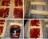 Foto del paso 2 de la receta: Hojaldres de jamón Ibérico