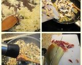 Foto del paso 1 de la receta: Hojaldre de jamón y queso con champiñones
