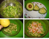 Foto del paso 1 de la receta: Tartar de aguacate y langostinos