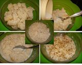 Foto del paso 1 de la receta: Pastel de pan, champiñones y nueces