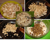 Foto del paso 3 de la receta: Pastel de pan, champiñones y nueces