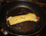 Foto del paso 3 de la receta: Tortilla a la francesa con jamón Ibérico