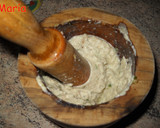 Foto del paso 4 de la receta: Tallarines con champiñones, espinacas y bacón al pesto de nueces