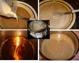 Foto del paso 5 de la receta: Flan de huevo y turrón de café