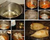 Foto del paso 4 de la receta: Calamares rellenos de bacalao y gambas