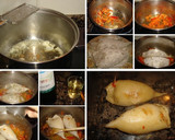 Foto del paso 4 de la receta: Calamares rellenos de bacalao y gambas