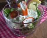 Foto del paso 3 de la receta: Ensalada de surimi con mayonesa de aguacate