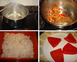Foto del paso 1 de la receta: Pimientos del piquillo rellenos de arroz y gambas