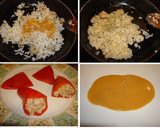 Foto del paso 5 de la receta: Pimientos del piquillo rellenos de arroz y gambas